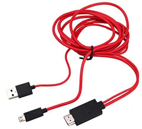 MHL Micro USB a HDMI 1080p HD TV cavo AV Adattatore per telefoni Android