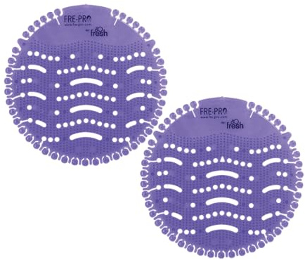 Fre-Pro WAVE 2.0 - Pissoir & Urinal Insert - 30 Days Fresh Effect - Fabulous Lavender - Pack of 2