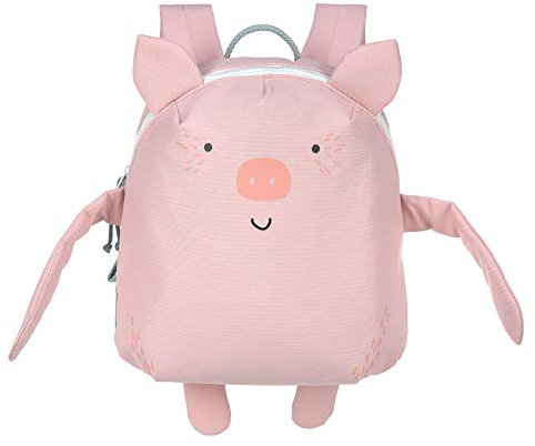 LÄSSIG Kinderrucksack Kindergarten mit Brustgurt ab 3 Jahre/Backpack About Friends, Bo Pig, Schwein, 28 cm, 3,5 L