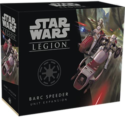 Atomic Mass Games | Star Wars Legion: Galactic Republic Expansions: BARC Speeder Unit | Unit Expansion | Miniatures Game | Ages 14+ | 2 Players | 90 Minutes Playing Time