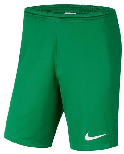Nike Herren M Nk Df Park Iii Nb K Shorts, Pine Green/White, L EU