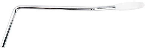 Wilkinson WVC 5mm Push-in Style Tremolo Arm Tremolohebel Whammy Bar für Korea Wilkinson WVC/WV2/WV6 Tremolo Brücke E-Gitarre, Chrom mit Weißer Kappe
