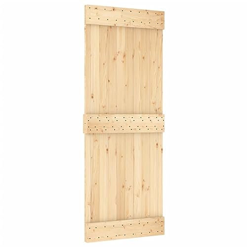 vidaXL Porta NARVIK 80x210 cm in Legno Massello di Pino