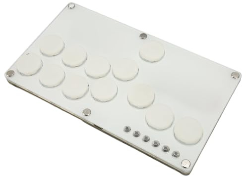 Sxhlseller Pocket SOCD Fighting Stick Controller, Hot Swap Mechanical Stick Box für PC