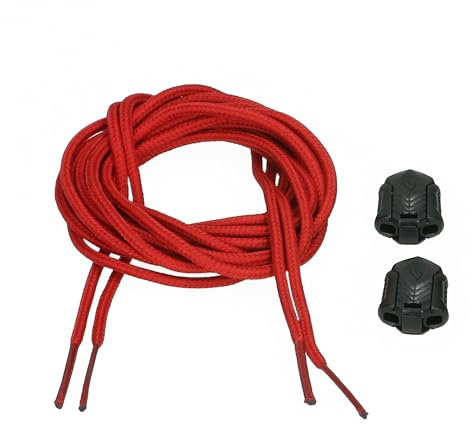 HAIX Lace Repair-Kit BLACK EAGLE Safety mid red Robuste Schnürsenkel für Deinen Black Eagle Safety 40.1 mid. cm