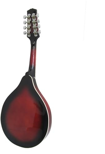 Mandolins Instrument for Adults Electric Mandolin Wine Red Mandolin Electric Mandolin(Wine red)