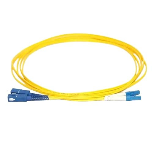 BUTPDYPEP 2 Pezzi/Coppia LC SC ST FC Cavo Jumper in Fibra Ottica Monomodale Monomodale Pigtail Lunghezza 3 Metri(LC-SC)