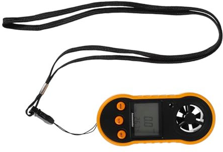YARNOW Handheld Anemometer Digital Wind Speeds Air Flow Velocity for Outdoor Sports and Industrial Use