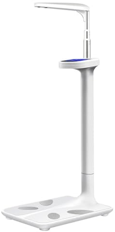 Báscula Digital De Altura Y Peso, Báscula For Consultorio Médico con Capacidad De 440 Lb/200 Kg, Báscula Médica De Grasa Corporal For Medir Peso Y Altura, Báscula Resistente con Pantalla LCD