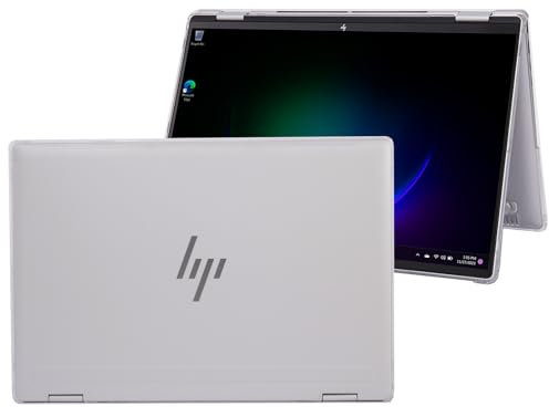 mCover Coque Uniquement Compatible avec Ordinateur Portable 2 en 1 HP Envy x360 16-ACxxxx / 16-ADxxxx Series 2 en 1 16 (Non Compatible avec Aucun Autre modèle HP) - Transparent