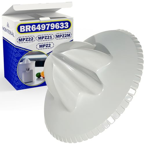 Cono per Spremiagrumi Elettrico con Codice Originale BR64979633 64979633 per Braun MPZ22 MPZ21 MPZ2 MPZ2M - Garanzia di 10 Anni - MONTERAL