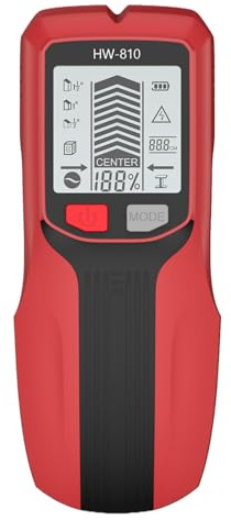 Scanner Rivelatore di Pareti | Rilevatore di Montanti Metallo Multifunzionale Portatile con Display LCD - Metal Detector per Elettrico Falegnameria Costruzione Ristrutturazione