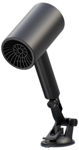 Ventilateur de dégivrage pour voiture de la tasse d'aspiration divisée - Chauffage pour voiture - Ventilateur de chauffe-eau pour camping pour extérieur