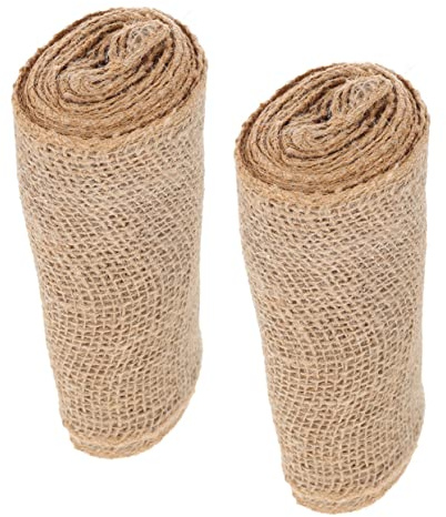 Hemobllo 2 Rouleaux Protection Hivernale Arbres Toile de Jute Résistante Froid Couverture Isolante pour Arbres Fruitiers et Ornementaux