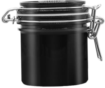 STOBAZA Boîte de Rangement Colle Extension Cils Noire Récipient Scellé avec Actif Étanche et Anti-humidité Compact et Portable pour Usage Salon et Domicile