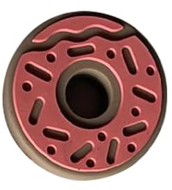 wueiooskj Vibrationsdämpare för utomhustennis Hållbar silikon för långvarig prestanda Vacker design Olika former och designer Stötdämpare Vibrationsdämpare för utomhustennis, Munkform, 2.2–.6 cm