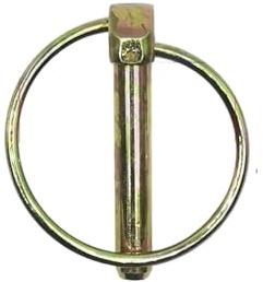 Pasadores de seguridad de alta resistencia, Lynch Pin con anillo resorte dorado, varios tamaños, 10 piezas(4.5x36mm)