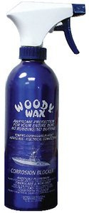 Woody Wax Boat Spray, Non-Skid Deck Wax & Professional Metal Restorer, All-In-One Marine Protection for Decks, Hulls & Towers, No-Buff Formula Against Corrosion, Saltwater & UV Damage, 16 Oz
