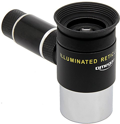 Omegon Retikel okular upplyst korshair okular Kellner 12 mm