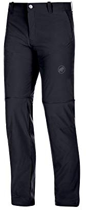Mammut Runbold Zip Off-byxor för män, svart, 46 SE