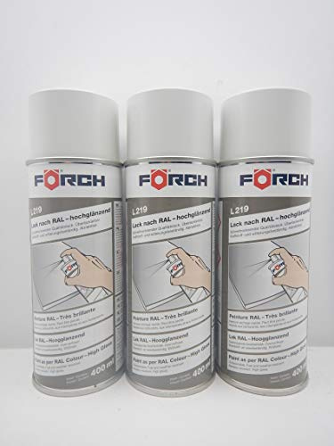 FORCH PAPYRUSWEISS Weiss RAL 9018 Lack LACKSPRAY Spray SPRAYDOSE 400ML (3)