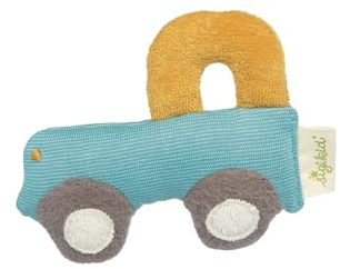 sigikid 39538 Aktivspielzeug Greifling, Blau/Gelb