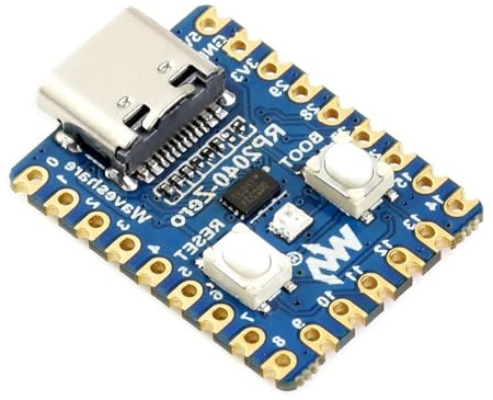 RP2040-Zero Pico Microcontroller Placas de desarrollo Binghe RP2040-Zero Mini Placas de Desarrollo Basadas en Microcontroladores Raspberry Pi RP2040 Tipo C Interfaz Multifunción GPIO Pins