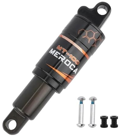 WANGSHAOWEI Ammortizzatore MTB Ammortizzatore Posteriore a Molla for Mountain Bike da 125 mm / 150 mm / 165 mm / 190 mm, Camera d'Aria, MTB, Bici Pieghevole Sospensioni per Bicicletta(190mm 1000lbs)