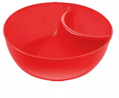 Stackable Bowls With Dipping Section Chip And Dip Bowls Soggy Divided Cereal Dish Cracker Dipping Bowls Bread Serving separated plastic bowl, snack Bowl,Separated Bowl,Partitioned Milk Soggy B
