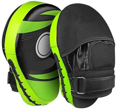 AMENGJ Pratzen Boxen 1 Stück Boxhandpolster, Boxerfokusziel, Fußboxsack, Kampftraining