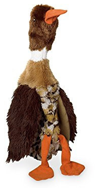 Nobby Jouet Canard en Peluche pour Chien Brun 34 cm