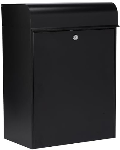 G2 trading company 79 - Cassetta dei pacchi 0 acciaio sicuro - nero
