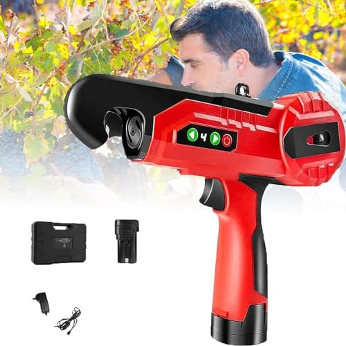 Dfdieratve Bindezange für Pflanzen, Pflanzenbindemaschine, Bindemaschine Pflanzenbinder Rankhilfe Bindezange Garten Werkzeug Umreifungsgerät für Tomaten Gurken Obstbäume Weintrauben