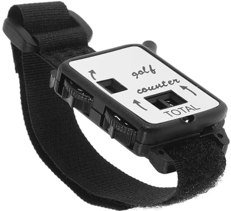 POPETPOP Golf Score Counter Handheld Digital Clicker Mini Stroke Counter Portable Golf Score Keeper for Training and Competition Use