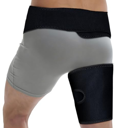 Beugo Groin Wrap, verstellbare Unterstützung, Frauen & Männer, L/XL