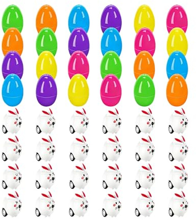 24 Piezas Huevos sorpresas, Huevos De Pascua Rellenos Con Coches, Easter Egg Hunt, Regalos Pascua Niños