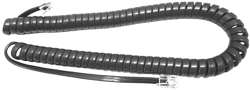 The VoIP Lounge Replacement 9 Foot Short Gray Handset Receiver Curly Coil Cord for Cisco 7900 Series IP Phones 7902 7905 7906 7910 7911 7912 7940 7941 7942 7960 7961 7962 7965 7970 7971 7975