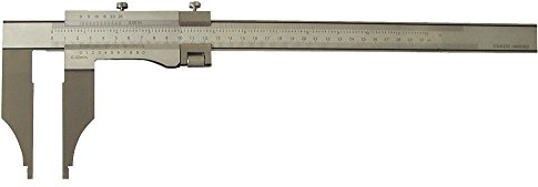 CNC QUALITÄT Calibre de precisión para taller, 500 mm, longitud de pico: 250 mm