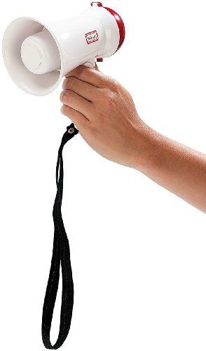 infactory Megafone: Mini-Megaphon 5W RMS (Megafon klein, Mini, Lautsprecher)