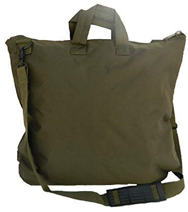 Helmtasche und Tür Ersatzteil in Cordura grün Militärische