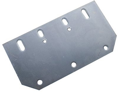 Montageplatte für Haken zu Türdämpfer V1600F DICTATOR für Brandschutztühren und Rauchschutztüren
