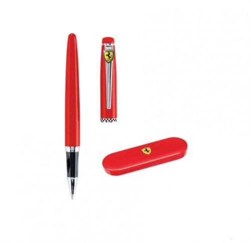 Ferrari 58951Scuderia Monaco - Penna roller, colore: Rosso
