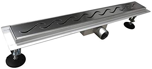 Stabilo-Sanitaer Edelstahl Bad Duschrinne Yukon Ablaufrinne Bodenablauf 90 cm 900 mm Dusche Ablauf Duschablauf