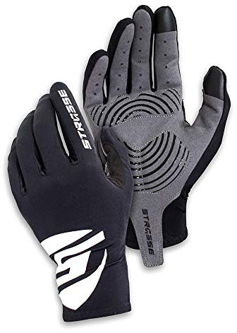 ＳＴＲＡＳＳＥ STRASSE sports actiity Gloves Simulator Racing Driving Steering Wheel Controller (Black, XL)