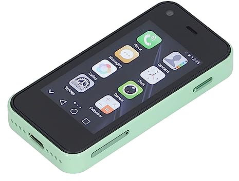 Sudroid Mini Smartphone: el Teléfono Móvil Más Pequeño del Mundo,de 2,5 Pulgadas, Cuatro Núcleos, 1 GB+8 GB, SIM Dual de 5 MP, Teléfono Móvil 3G Desbloqueado HD con Carcasa