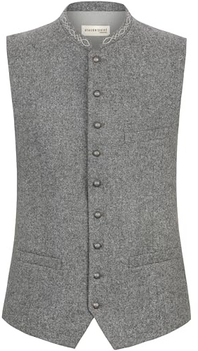 Stockerpoint Trachtenweste Devito granit, 48