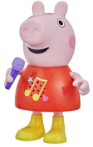 Peppa Pig Plauder & sång kul Peppa docka, rosa, 20 cm