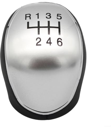 EXTRWORY Perilla de palanca de cambios manual 5/6 velocidades para Ford C-Max Focus Galaxy Kuga 2007-2021