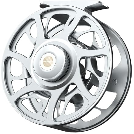 Ashconfish Fly Fishing Reel CNC-Machined Aluminum Alloy Fly Reel with 2+1BB Anti-Corrosion Bearings Ultra-Smooth Drag System & Ergonomic Design for Ultimate Performance (9/10)