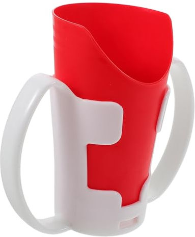 LRXIYODE Tasse Ergonomique Pour Seniors Gobelet à Bec Pour Patients Avec Poignées Pour Personnes Âgées Et Soins Spéciaux Supporte La Réhabilitation Et Autonomie